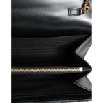 Versace Black Quilted Nappa Leather Crossbody Shoulder Bag Versace Black
