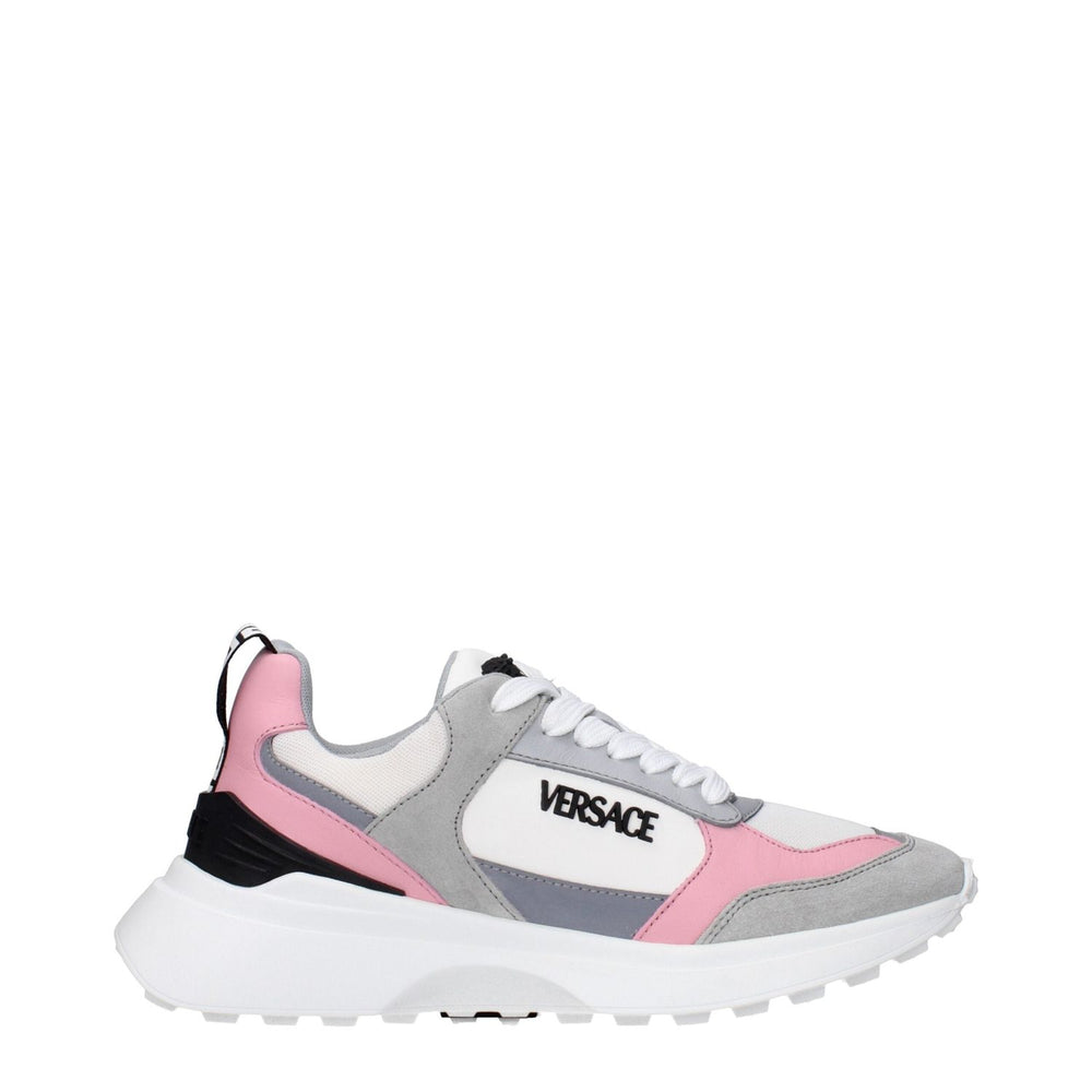Versace White Fabric Sneakers VE-15144719286537-EU35/US5