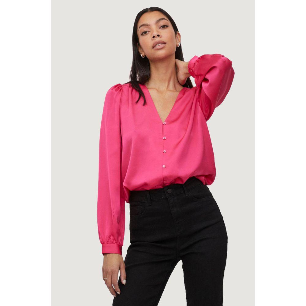 Vila Clothes Vila Clothes Pink Polyester Shirt VI-10437200134-34 | XXS 1728,34 | XXS,71956299936,Clothing,IT36|XXS,New with tags,Pink,Shirts - Women - Clothing,Vila Clothes,Women,Women - Clothing