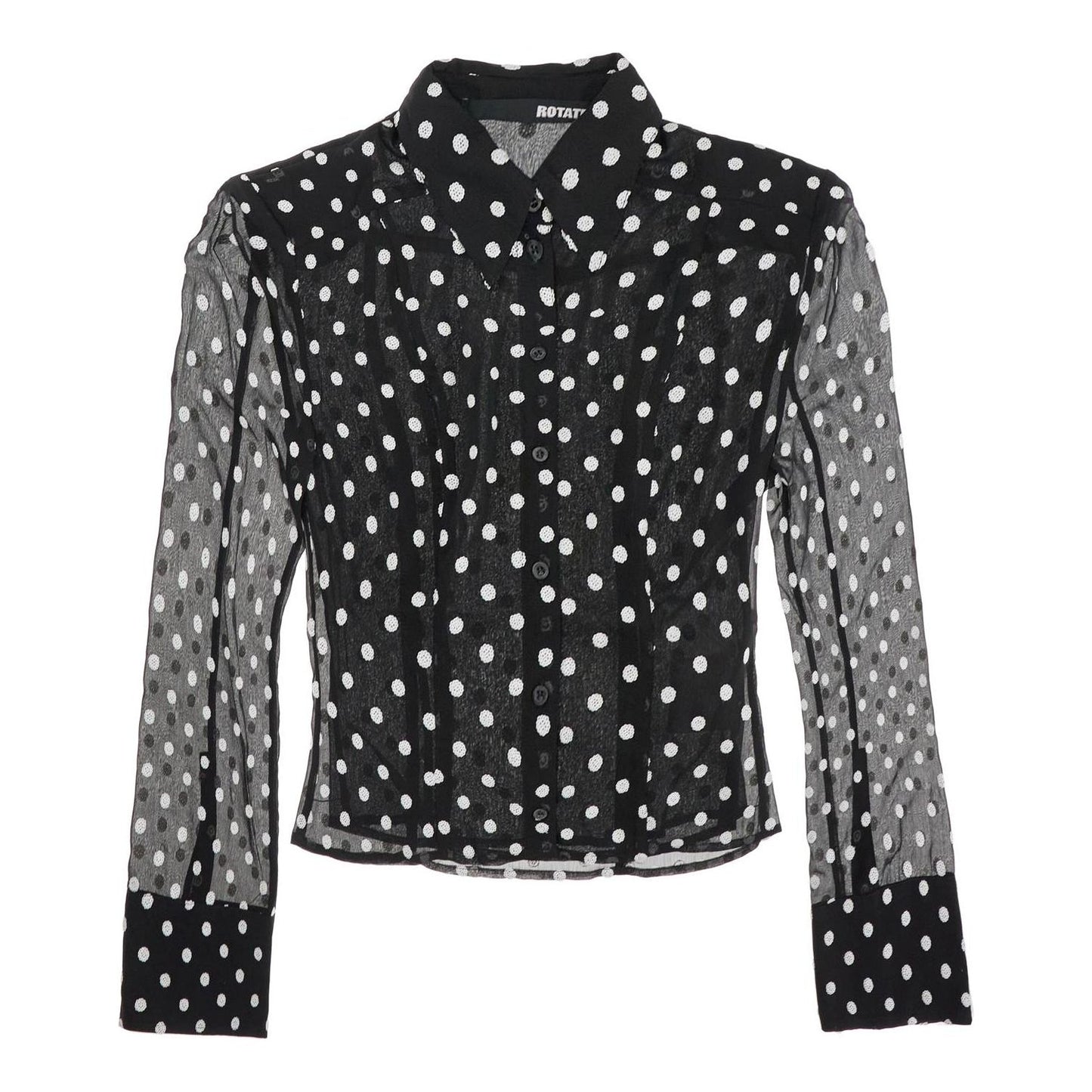 Rotate chiffon blouse with sequins
