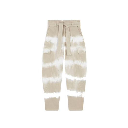 Stella McCartney White Cotton Cargo Pants