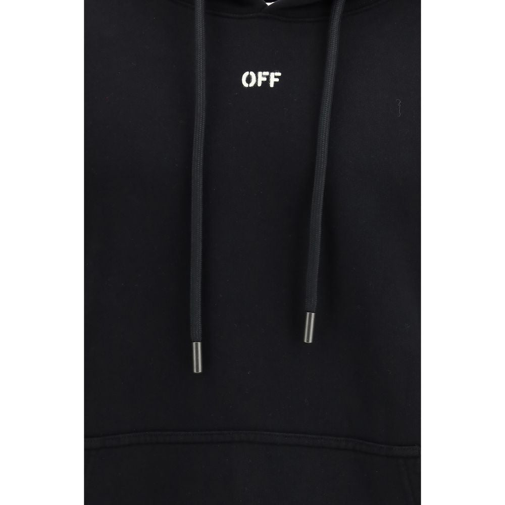 Off-White Black Cotton Sweatshirt 1728,72470364320,Black,Clothing,L,M,Men,New with tags,Off-White,S,Sweaters - Clothing,Sweatshirts - Sweaters - Clothing,XL,XXL