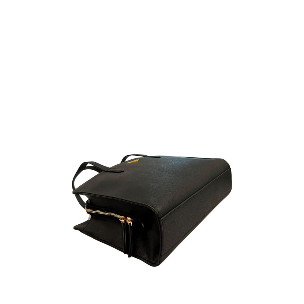 Twinset Black PU Women Shoulder Bag