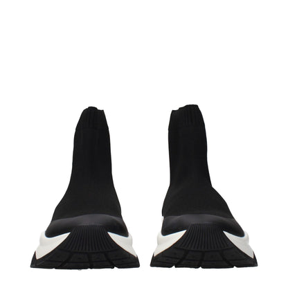 Jimmy Choo Black Fabric Ankle Boots