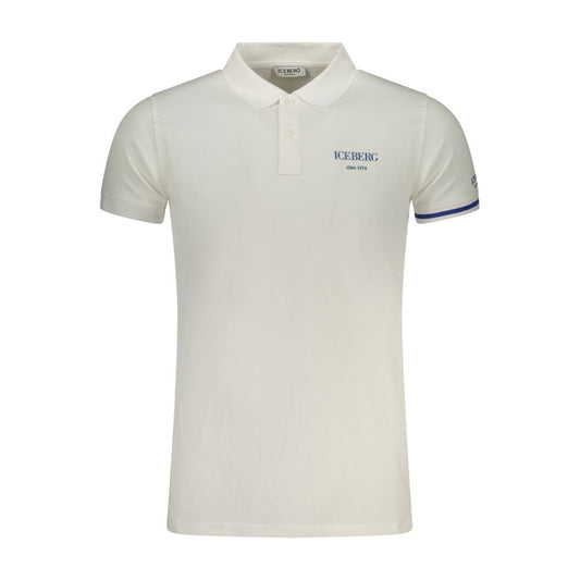 Iceberg Blue Cotton Men Polo Shirt 1728,67403481248,Clothing,Iceberg,Men,New with tags,Polo Shirts - T-Shirts - Clothing,S,T-Shirts - Clothing,White,XXL