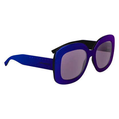 Karl Lagerfeld Purple Injected Sunglasses