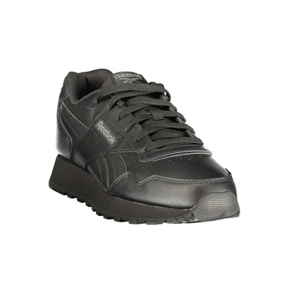 Reebok Black Polyester Athletic Sneakers