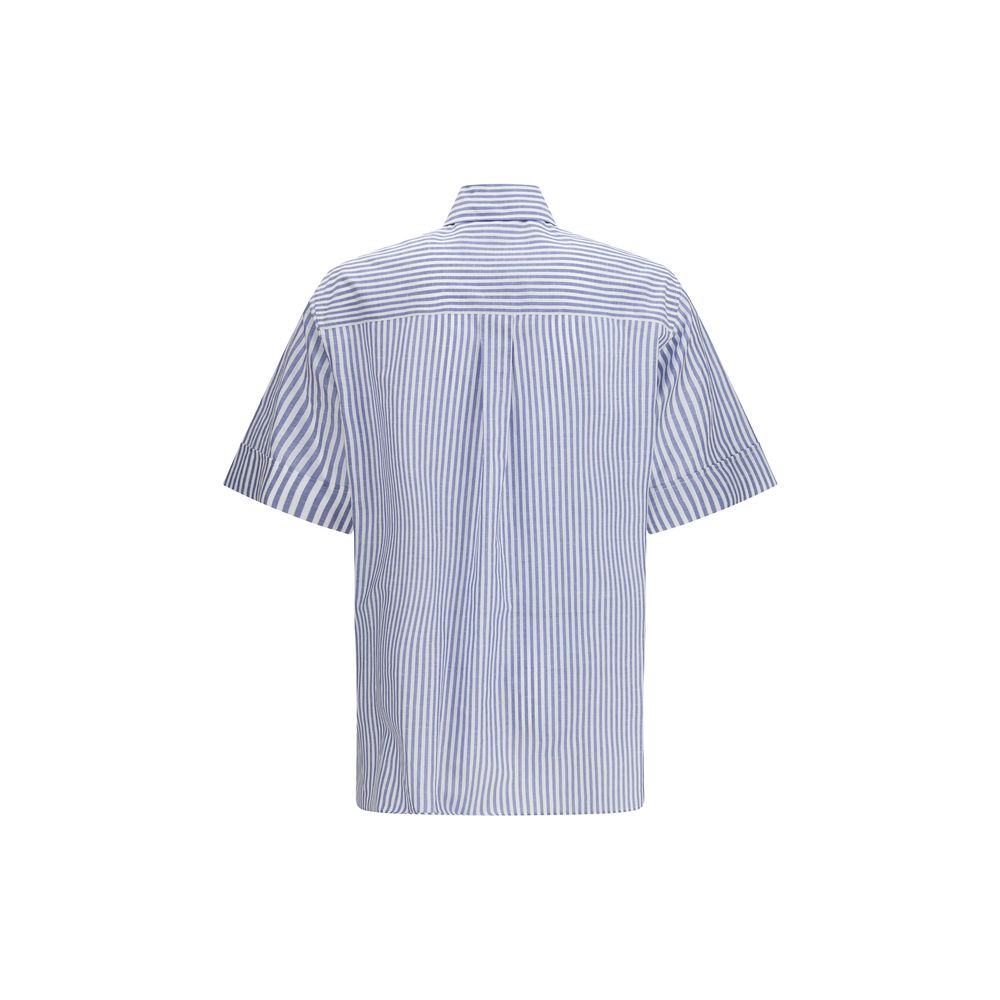 Valentino Multicolor Cotton Pattern Shirt