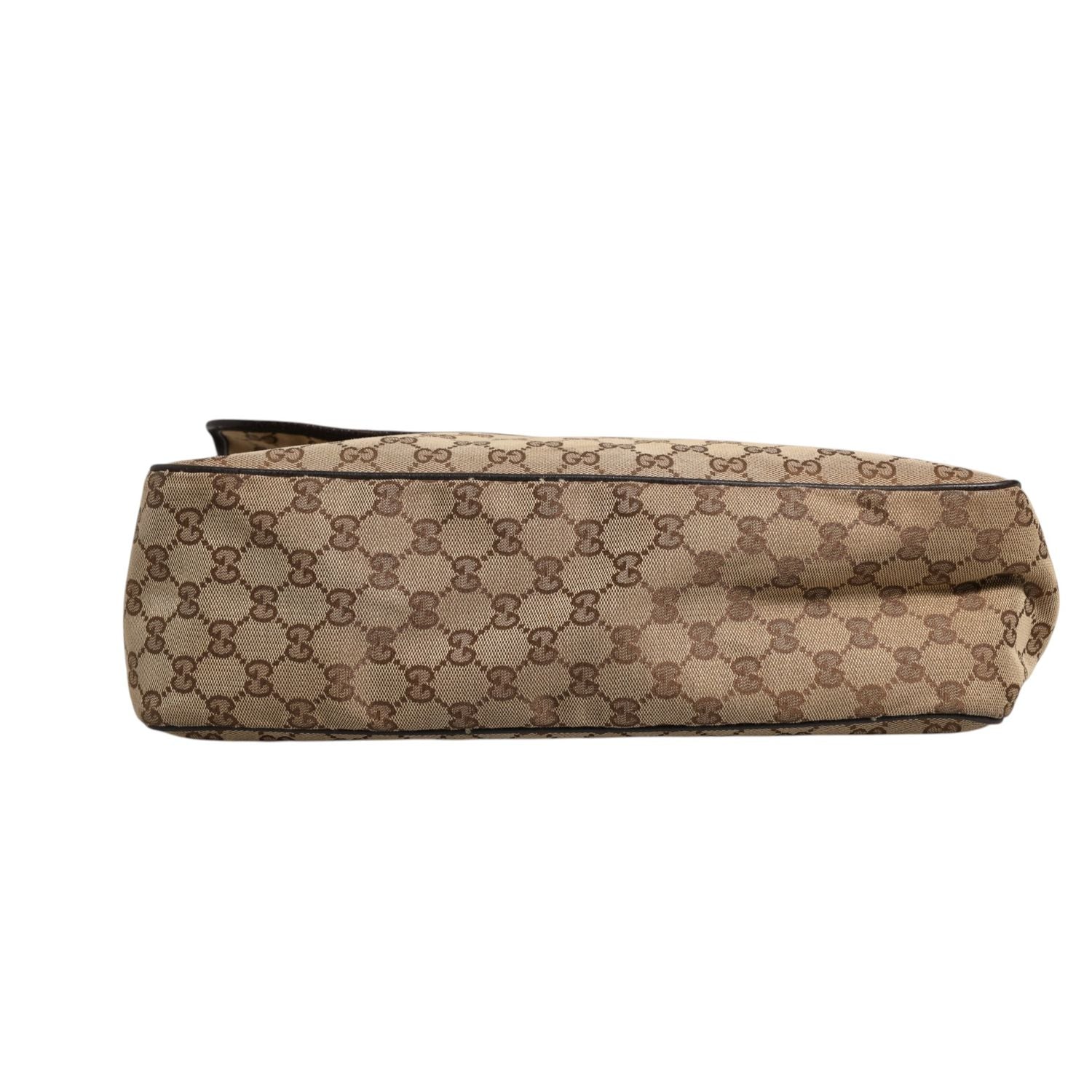 Gucci GG Canvas Flap Messenger Bag