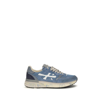 Premiata Blue Polyester Low Top Sneakers