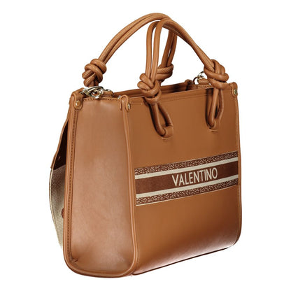 Valentino Brown Polyurethane Women's Bag