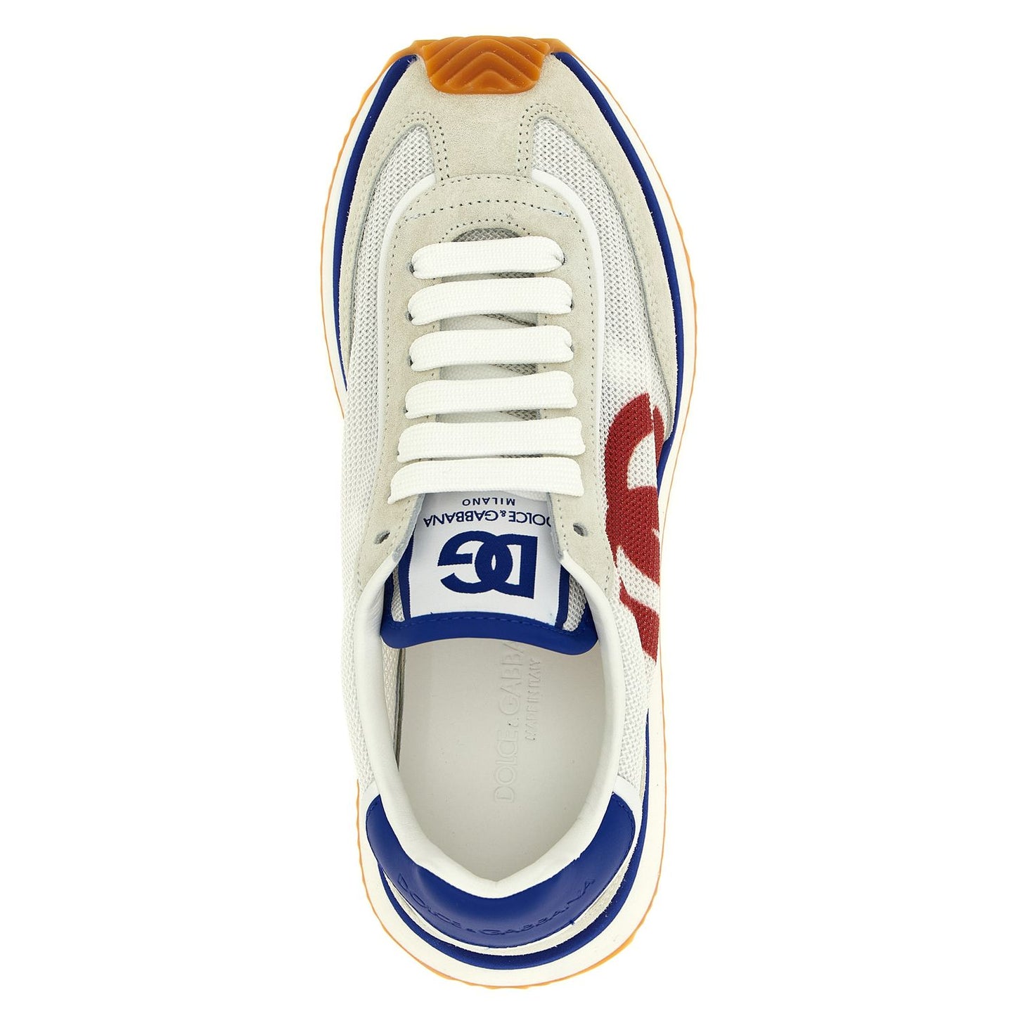 Dolce & Gabbana Multicolor Polyester Athletic Sneakers