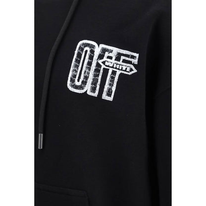 Off-White Black Cotton Sweatshirt