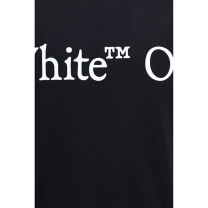 Off-White Black Cotton T-Shirt