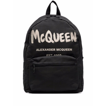 Alexander McQueen Graffiti Metropolitan Backpack Backpacks