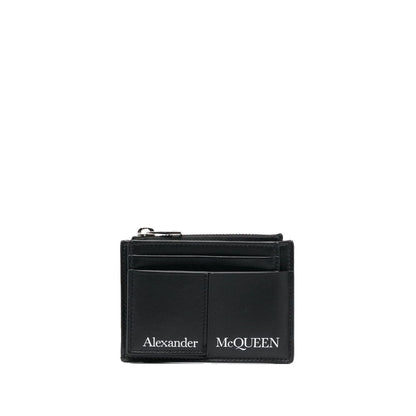 Alexander McQueen logo print cardholder Small Leather Goods