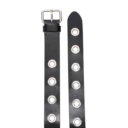 Alexander McQueen Eyelets leather belt Belts