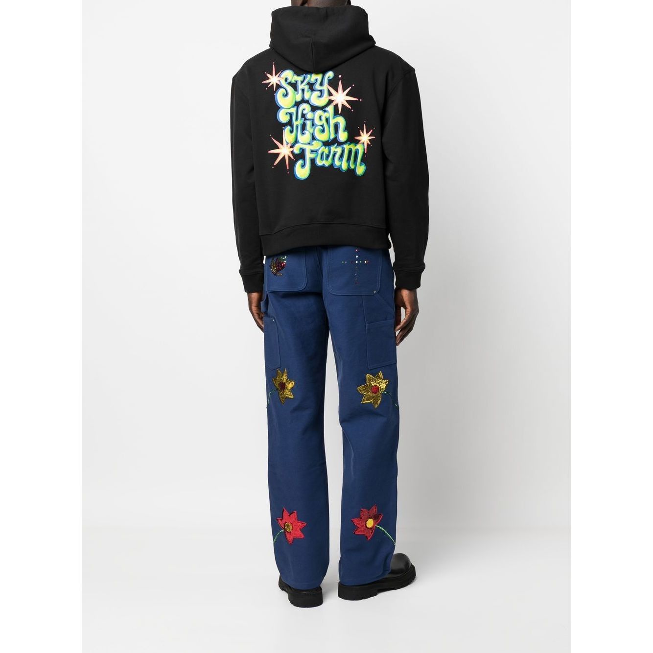 SKY HIGH FARM WORKWEAR Sweaters Black Topwear