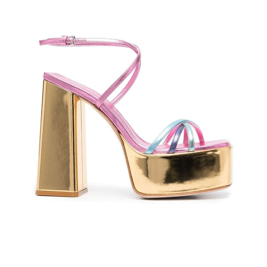 HAUS OF HONEY Sandals Golden