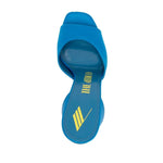 The Attico Sandals Clear Blue Sandals