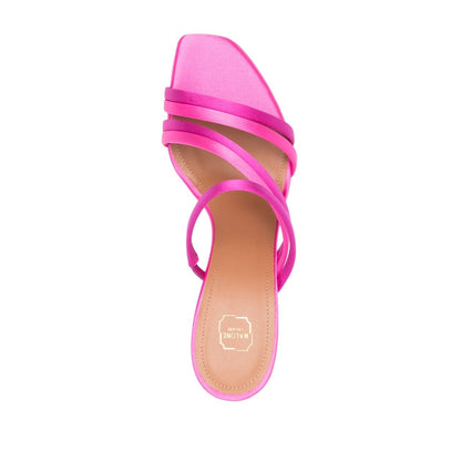 Malone Souliers With Heel Pink Medium Heel