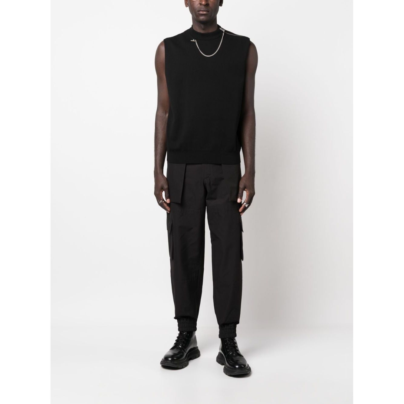 Alexander McQueen Cotton Cargo Trousers Trousers