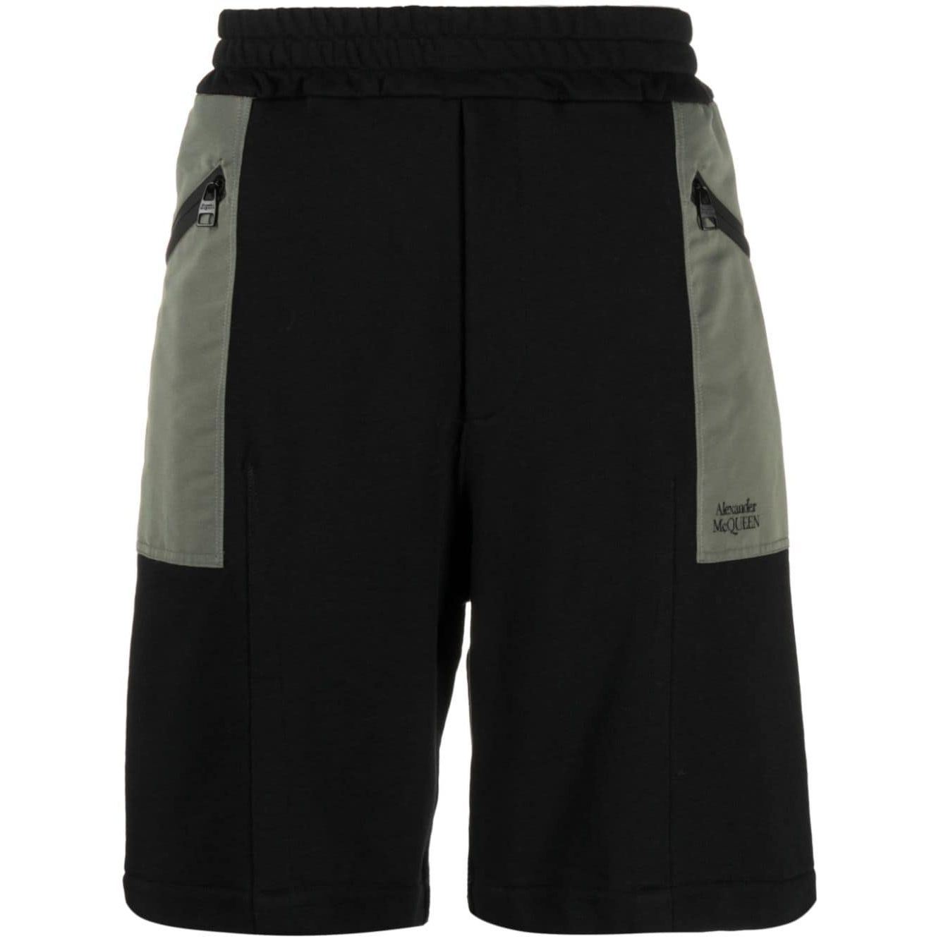 Alexander McQueen two-tone Elasticated Track Shorts