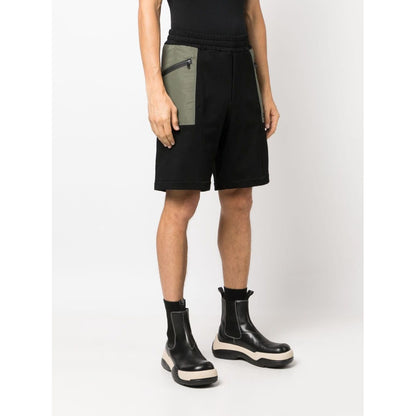 Alexander McQueen two-tone Elasticated Track Shorts Short trousers