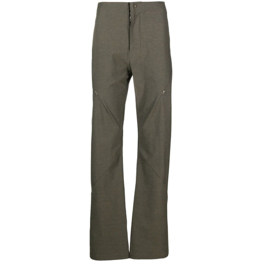 POST ARCHIVE FACTION Trousers Green Trousers