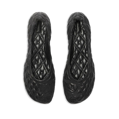 Burberry leather sadler ballerinas