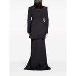 Balenciaga Hourglass Virgin Wool Double-breasted Blazer 768891TPT241000