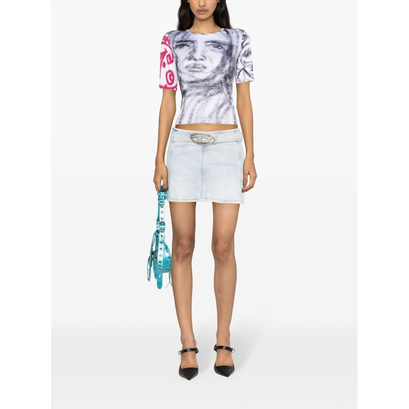 Diesel Skirts Denim A138440JGAA01