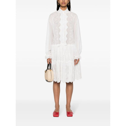 Ermanno Scervino Embroidered shirt dress