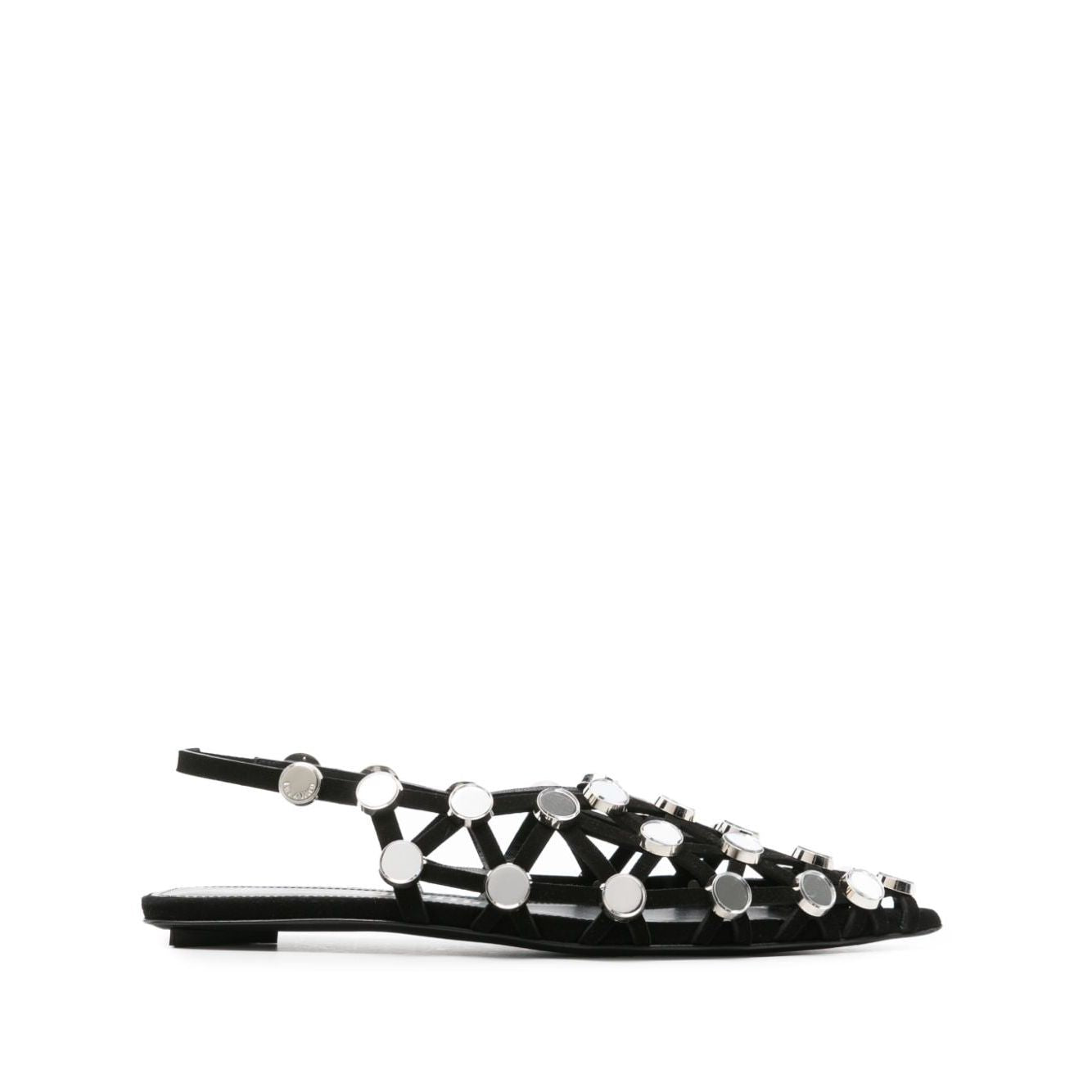 The Attico Flat shoes Black