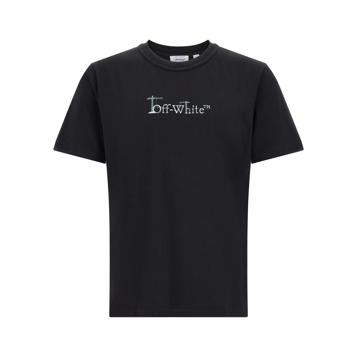 Off-White Black Cotton T-Shirt