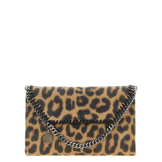 Stella McCartney Brown Polyester Clutch Bag
