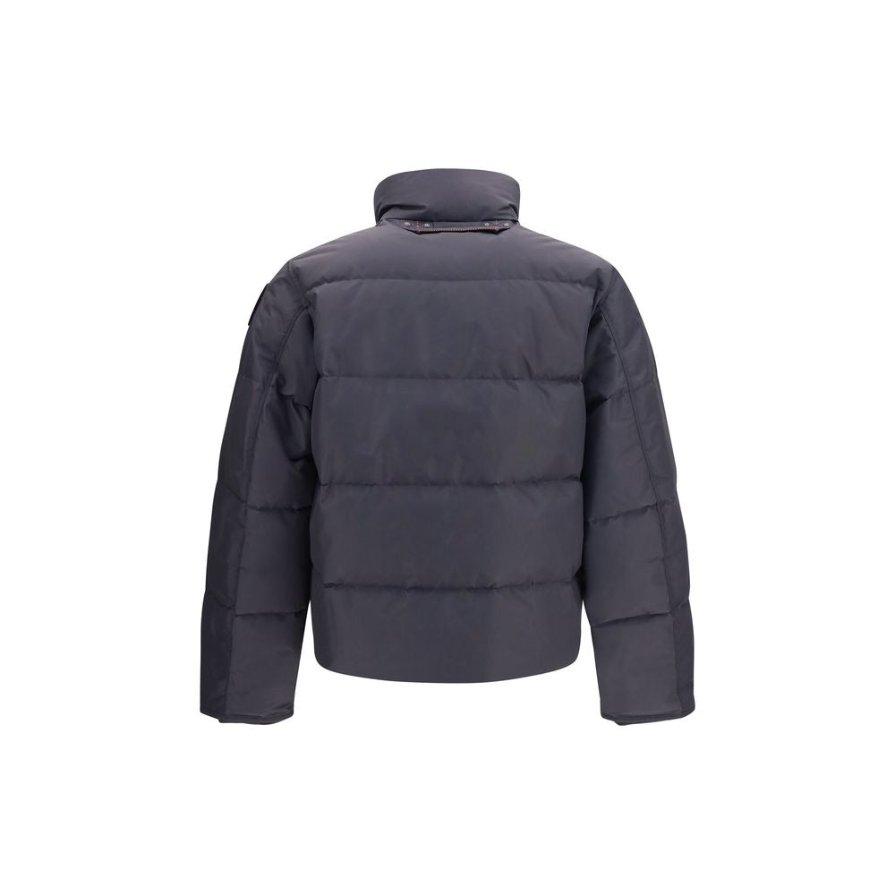 Parajumpers Gray Polyamide Full-Length Jacket