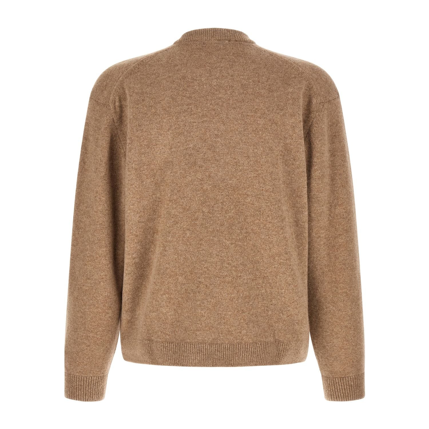 Maison Kitsuné Beige Wool Cardigan