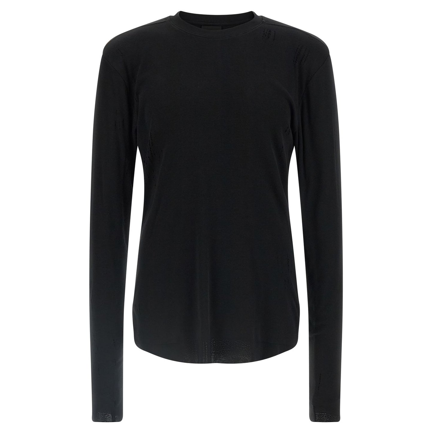 Thom Krom Black Cotton T-Shirt