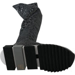 Dolce & Gabbana Gray Leopard High Top Sneakers Booties Shoes LA6442-35