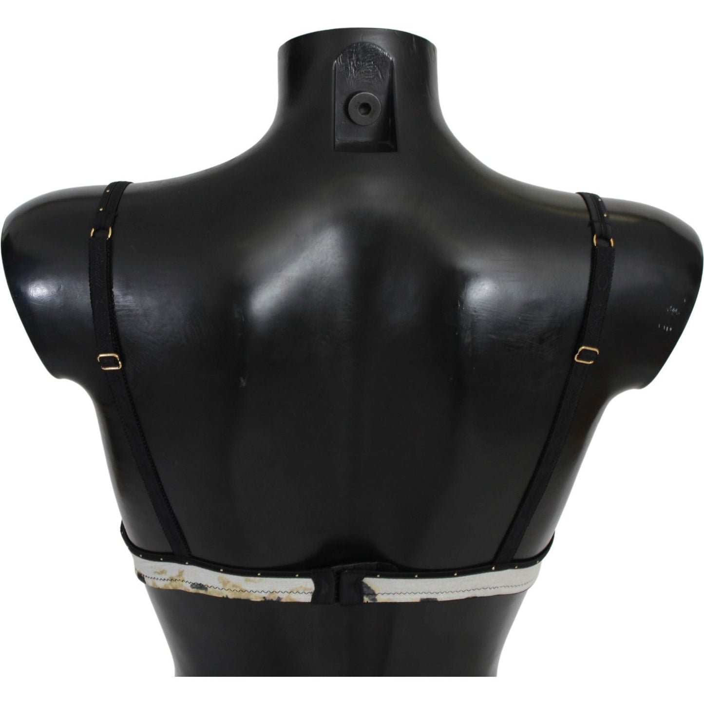 Just Cavalli White Polyester Spandex Push Up Bra Underwear