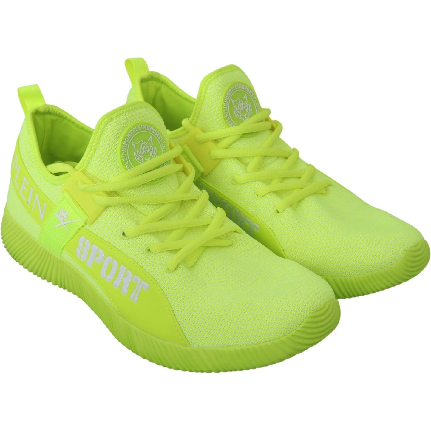 Philipp Plein Green CARTER Logo Hi-Top Sneakers Shoes MAN SNEAKERS