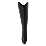 Jimmy Choo Elegant Black Calf Leather Heeled Boots