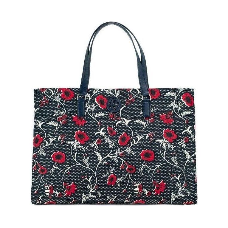 中号尼龙复古蜡染印花单肩托特包