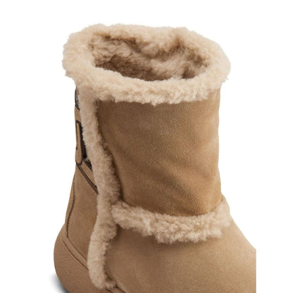 Tod's Kate suede and shearling ankle boots