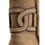 Tod's Kate suede and shearling ankle boots