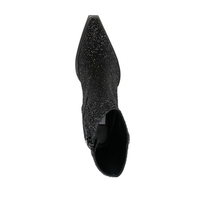 Jimmy Choo Cece Ab Glitter Ankle Boots 60mm Boots