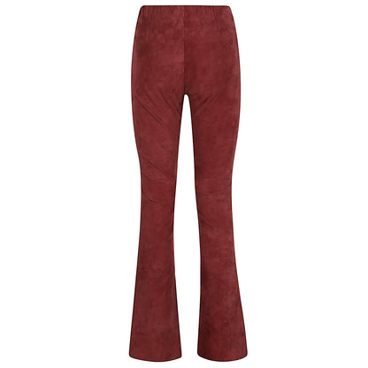 Via Masini 80 leather pants Trousers