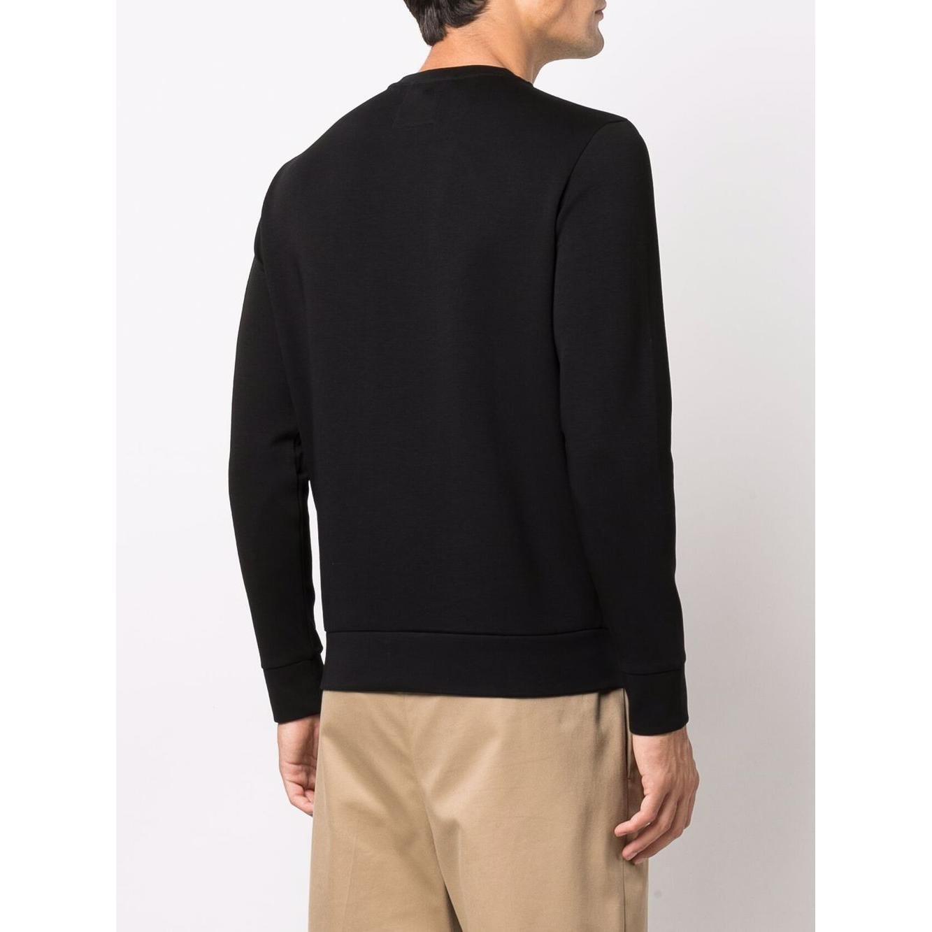 Emporio Armani logo-patch crew-neck Sweatshirt 8N1MD11JHSZ0999-P25