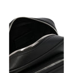 Emporio Armani logo-plaque Leather messenger bag Y4M387Y138E81072-P25